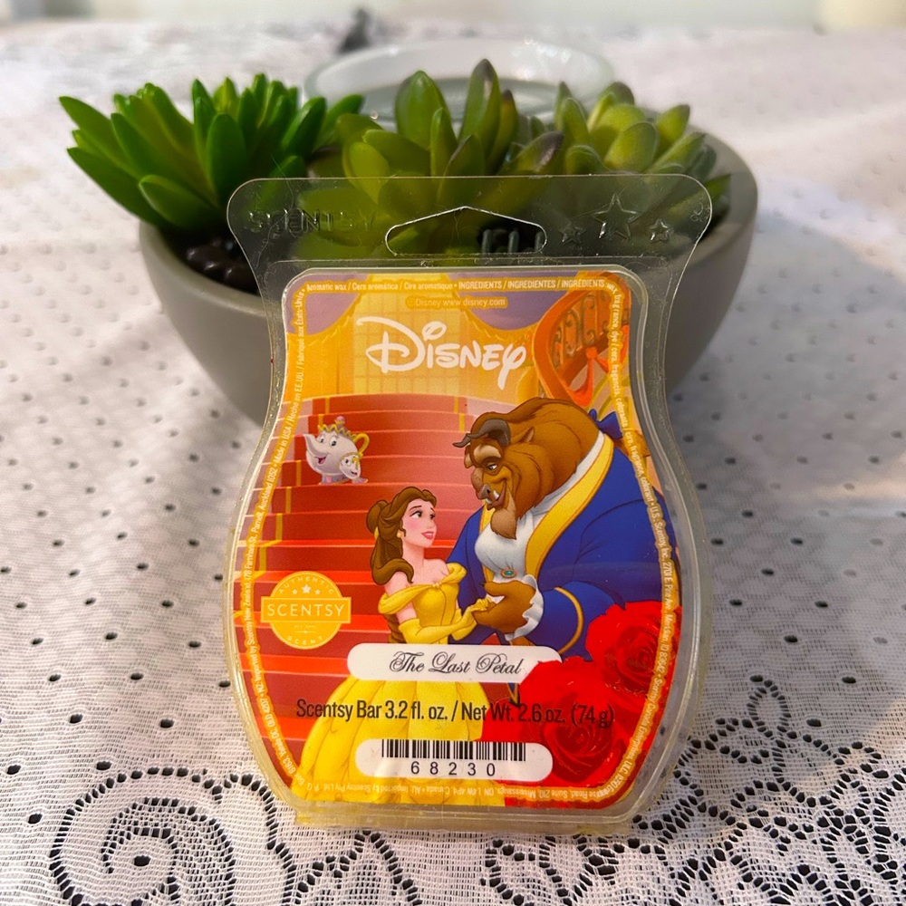 🥀 New! Beauty and the Beast Scentsy Wax Melt The Last Petal